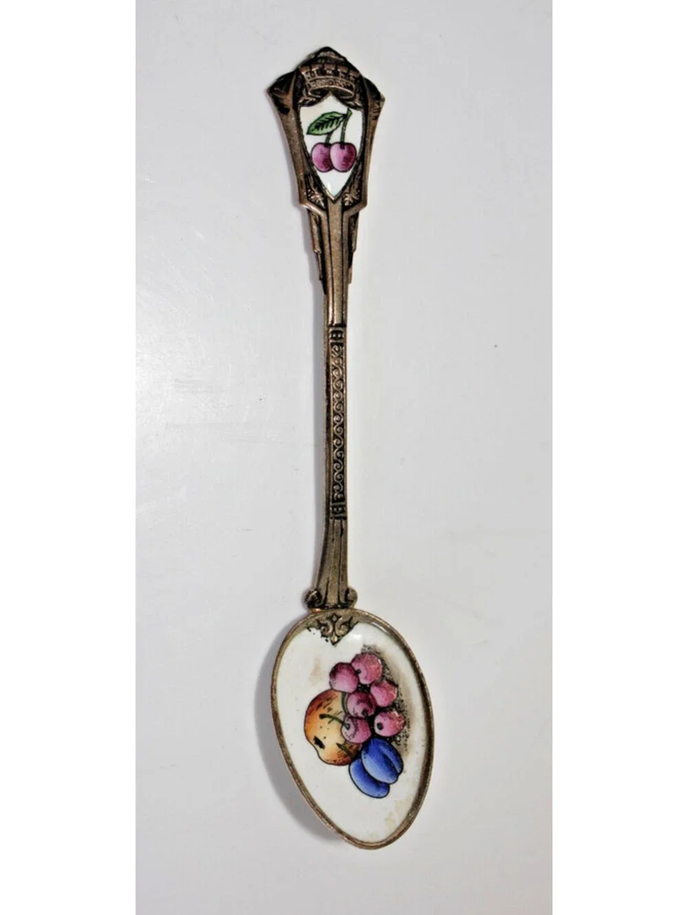 Vintage Czechoslovakia Porcelain Enamel 